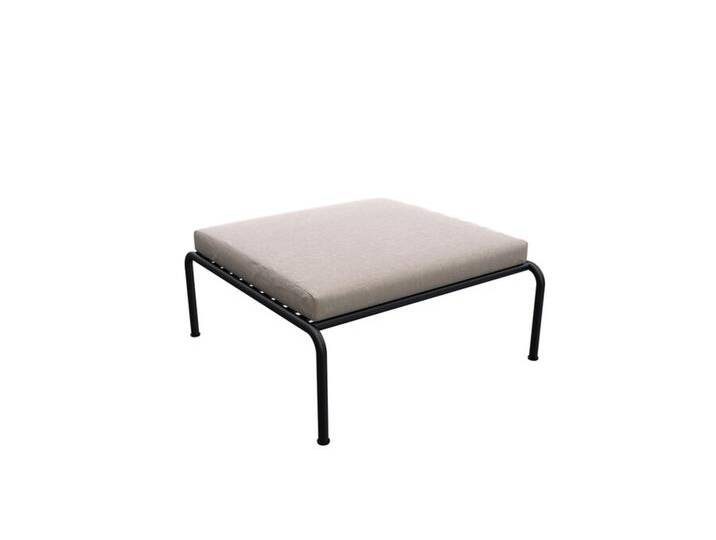 Sitzhocker Avon Houe beige, Designer Henrik Pedersen, 30.5 / mit Kissen 40.5x81.2x81.2 cm von CAIRO