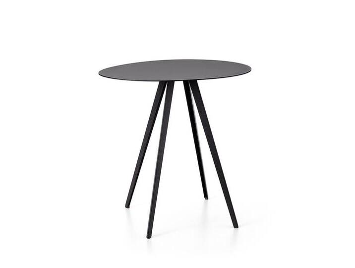 Sofatisch Agorà Segis schwarz, Designer Cisotti & Laube, 50x49.5x43 cm von CAIRO