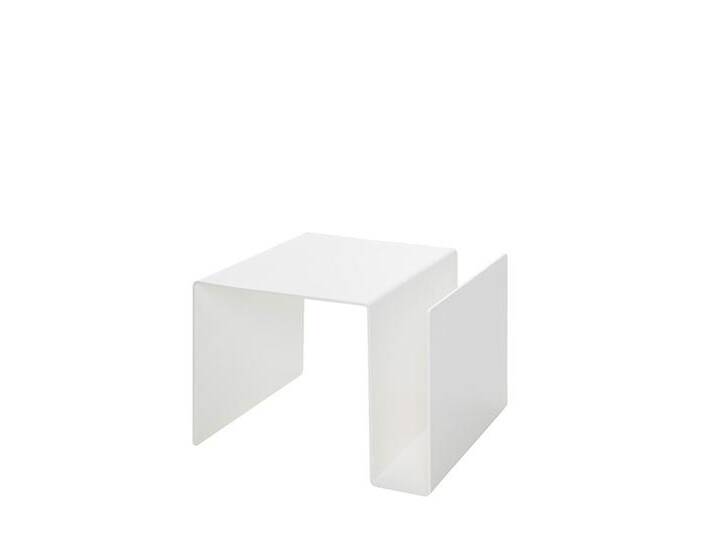 Sofatisch HUK Müller Möbelwerkstätten weiß, Designer Michael Hilgers, 44x40x30 cm von CAIRO