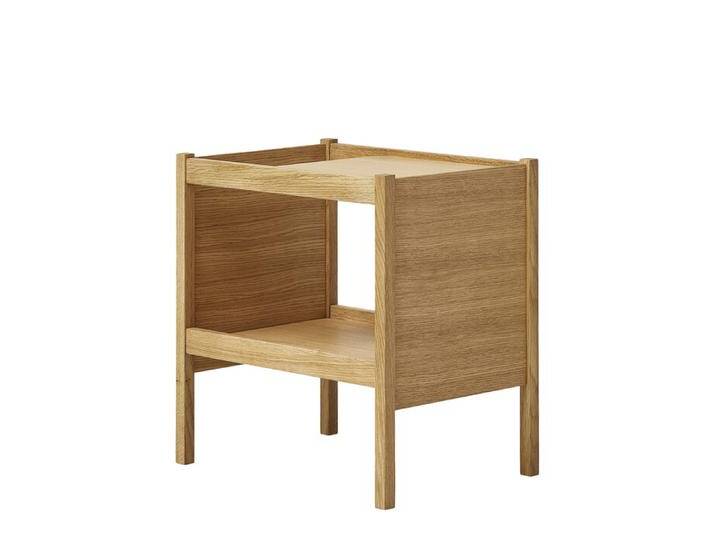 Sofatisch Journal Form and Refine braun, Designer Herman Studio, 43x41x29 cm von CAIRO