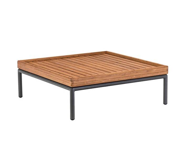 Sofatisch Level Houe braun, Designer Henrik Pedersen, 29x81x81 cm von CAIRO