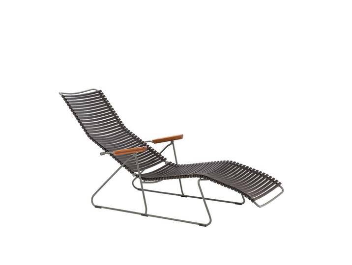 Sommerliege Click Houe schwarz, Designer Henrik Pedersen, 90x64 cm von CAIRO