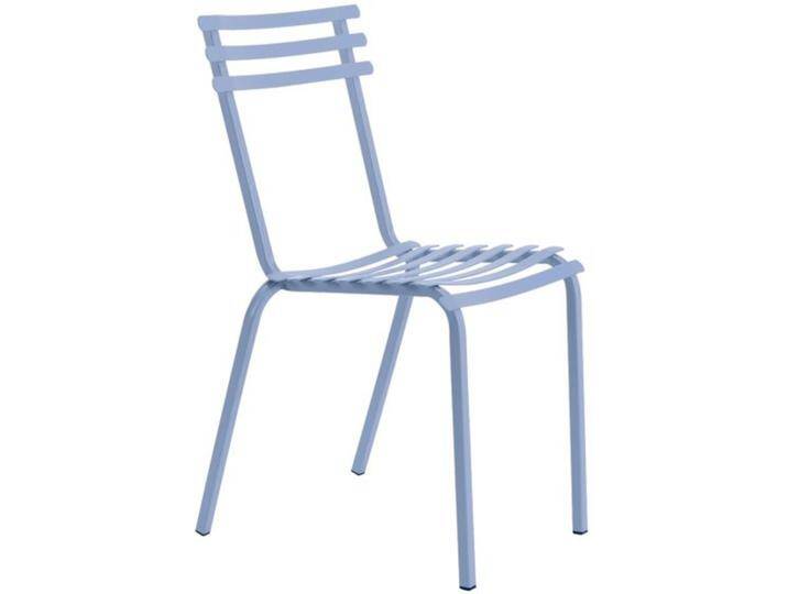 Stapelstuhl Flower Ethimo hellblau, Designer Ethimo Design Studio, 85x45x52 cm von CAIRO
