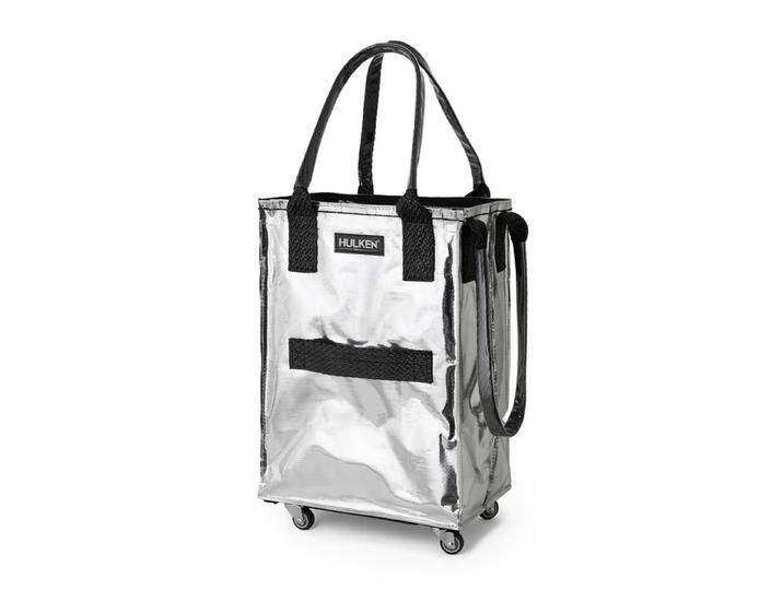 Strandtasche mit Rollen, small Hulken Bag Hulken silber, Designer Alex & Yoni Sheleq, 56x36x23 cm Strandtasche mit Rollen, small Hulken Bag Hulken silber, Designer Alex & Yoni Sheleq, 56x36x23 cm von CAIRO