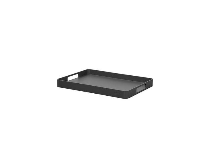 Tablett Club Cane-line Aluminium lava grey grau, Designer Cane-line Design-Team, 5x48x35 cm von CAIRO