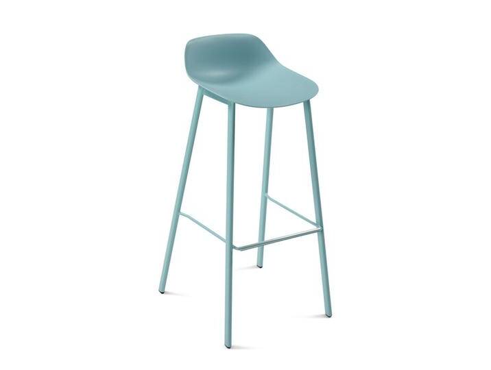 Tresenhocker BarLouis blau, Designer Perfecta, 97x44.5x50.5 cm von CAIRO