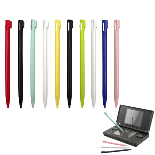 Stift für 3DS XL, 3ds Stift, Eingabestift Stift für NDS DS Lite DSL NDSL Pen Tip Spielkonsole Stylus Kunststoff Spielkonsole Zubehör (10) von CAISYE