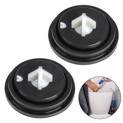 2 Stücke Spülkasten Einlass Membran,Ventil Membran Unterlegscheiben, Spülkasten Ersatzteile, Passend für die Meisten Einlassventile (Seiteneinlass Ø 28 mm, Tiefe 15 mm) von CAISYE