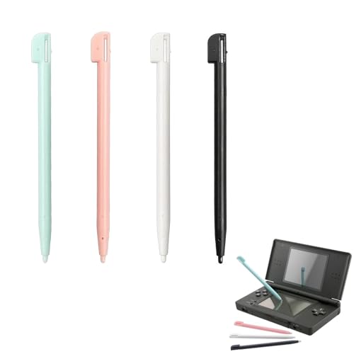4 Stück Stift für 3DS XL - 3ds Stift - Eingabestift Stift für NDS DS Lite DSL NDSL Pen Tip Spielkonsole Stylus Kunststoff Spielkonsole Zubehör(4 Farben 4 Stück Stift für 3DS XL - 3ds Stift - Eingabestift Stift für NDS DS Lite DSL NDSL Pen Tip Spielkonsole Stylus Kunststoff Spielkonsole Zubehör(4 Farben von CAISYE