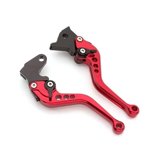 CAITS Für Ho&nda FMX 650 FMX650 05-06 CNC Einstellbare Motorrad Bremse Kupplung Hebel Motorrad Bremshebel Zubehör Griff Griffe Kupplungshebel für Motorräder (Color : Qw3) von CAITS