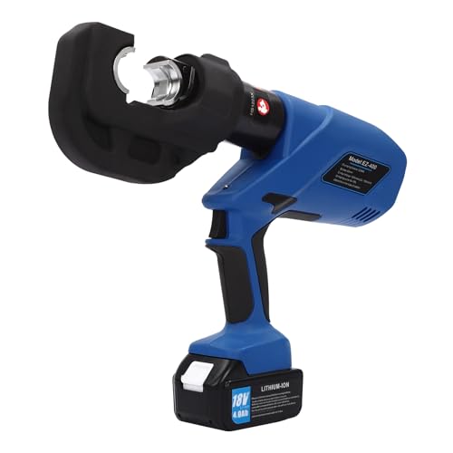 18V.4Ah 120KN Elektrohydraulische Crimpzange Crimpkraft Professionelle Wiederaufladbare Hydraulikzange mit 12 Gesenke und Einen Leistungsstarken Akku LED-Licht 18V.4Ah 120KN Elektrohydraulische Crimpzange Crimpkraft Professionelle Wiederaufladbare Hydraulikzange mit 12 Gesenke und Einen Leistungsstarken Akku LED-Licht von CAIYGG