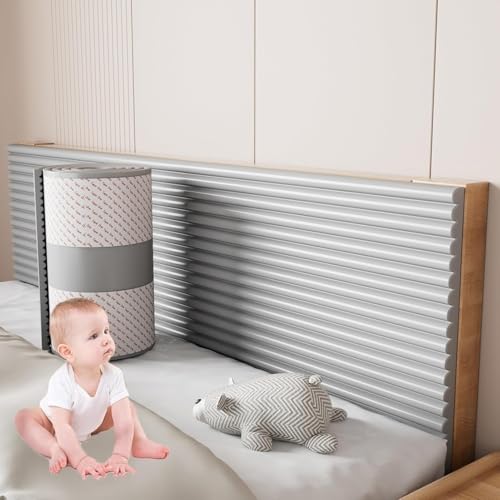 3D-Antikollisions-Wandpolster, Selbstklebende Wandpolster Aus PVC-Baumwolle, Selbstklebende Sicherheitskanten-Eckschutzvorrichtungen, Abziehbare Und Aufklebbare Wandpaneele(Gray) von CAIYZH