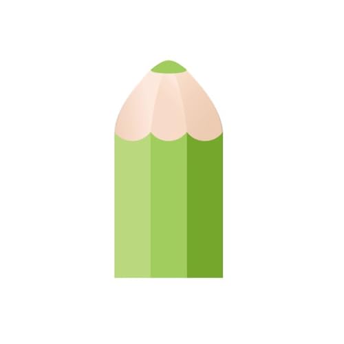 3D-Antikollisions-Wandpolster In Bleistiftform For Kinder, 1,8 Cm Dickes, Selbstklebendes PU-Wandpolster-Tatami, 3D-Weichtasche For Den Kindergarten, Spielzimmer, Club(Green) von CAIYZH
