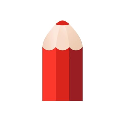 3D-Antikollisions-Wandpolster In Bleistiftform For Kinder, 1,8 Cm Dickes, Selbstklebendes PU-Wandpolster-Tatami, 3D-Weichtasche For Den Kindergarten, Spielzimmer, Club(Red) von CAIYZH