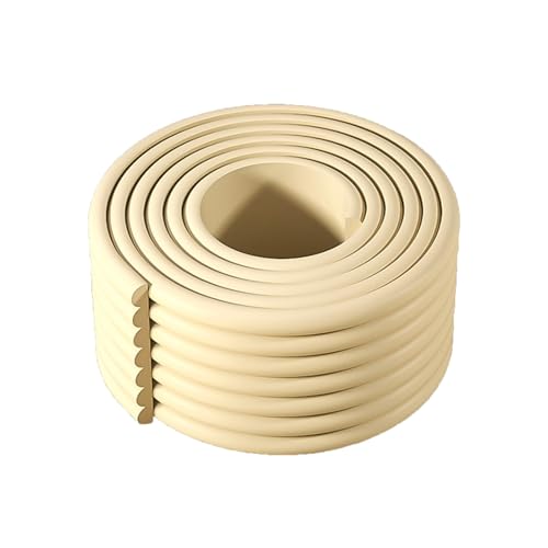 Antikollisions-Wandpolster For Kinder, PVC-Kantenschutz-Wandkissen, Antikollisions-gepolsterte Wandpaneele For Kopfteil, Schlafzimmer, Kinderzimmer Und Heimdekoration(Beige) von CAIYZH
