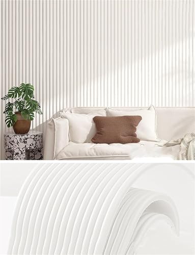 Antikollisions-Wandpolster For Kinder, Selbstklebend, Isolierung Und Kälteschutz, DIY-Abziehen Und Aufkleben Auf Kopfteilpaneele For Schlafzimmer, Tatami, Kinderzimmer, Dekoratives Wandkissen(White) von CAIYZH