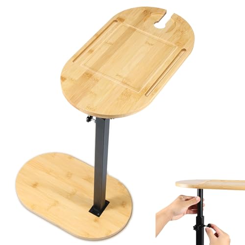 C-förmiger Nachttisch For Das Schlafzimmer, Höhenverstellbares Couchtablett, Um 360 ° Drehbarer, Höhenverstellbarer Beistelltisch Mit Telefon- Und Tablet-Steckplätzen, Praktischer Beistelltisch(Wood) C-förmiger Nachttisch For Das Schlafzimmer, Höhenverstellbares Couchtablett, Um 360 ° Drehbarer, Höhenverstellbarer Beistelltisch Mit Telefon- Und Tablet-Steckplätzen, Praktischer Beistelltisch(Wood) von CAIYZH