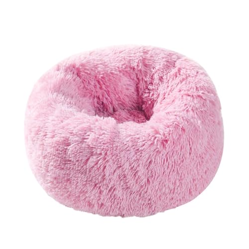 CAIYZH Katzenschlafsack Waschbarer, Selbstwärmender Kuschelsack Kleine Hunde, Gemütliche Katzenbetthöhle for Den Winter, for Drinnen Und Draußen(Pink,30CM) von CAIYZH