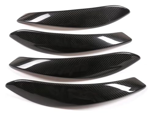 CAIZHICNC Kompatibel mit 3er-Serie Kompatibel mit 4er-Serie Kompatibel mit F30 Kompatibel mit F34 Kompatibel mit F36 2013-2019 Auto-Innentür-Armlehnengriffabckung Verkleidungszubehör(4 Pcs) von CAIZHICNC