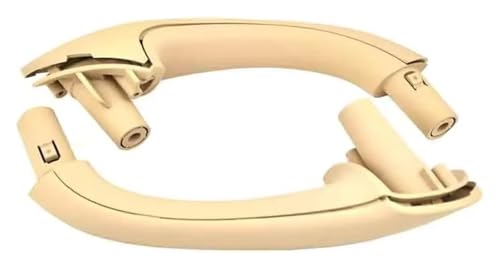 CAIZHICNC Kompatibel mit B&enz Kompatibel mit W203 Kompatibel mit C-Klasse 2000-2007 Autoinnentür Zug Haltegriffe Ersatz 2038101551(Beige Set) von CAIZHICNC