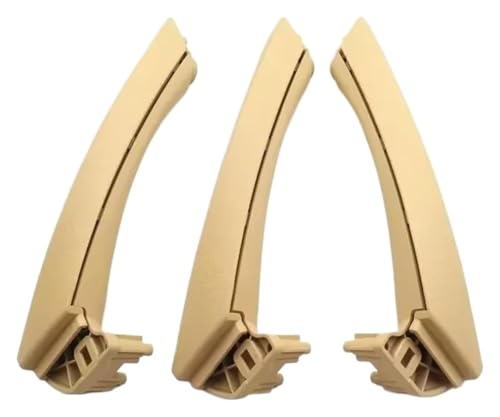 CAIZHICNC Kompatibel mit E92 Kompatibel mit 316i Kompatibel mit 318i Kompatibel mit 328i LHD RHD Vorne Hinten Links Rechts Innenraum 3 Beifahrertür Zuggriff Komplettset Auto(Lhd Set Beige) von CAIZHICNC