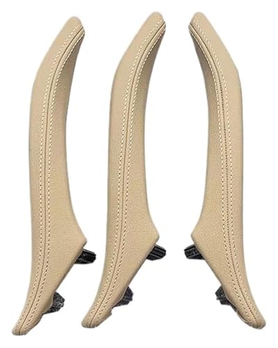CAIZHICNC Kompatibel mit F10 Kompatibel mit F18 Kompatibel mit 523i Kompatibel mit 528i 7-teiliges Set LHD RHD Autoarmlehne Innentür Ler Zuggriff Montage Auto(Rhd Beige) von CAIZHICNC