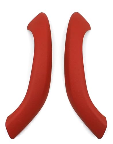 CAIZHICNC Kompatibel mit X1 Kompatibel mit X2 Kompatibel mit F49 Kompatibel mit F39 2016-2020 Innentür Zuggriff Kunststoff Außenabckungsverkleidung Ersatz(Red 2pcs Set) von CAIZHICNC