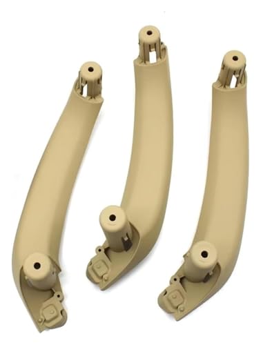 CAIZHICNC Kompatibel mit X4 Kompatibel mit F25 Kompatibel mit F26 2010-2016 LHD Links Rechts Innengriff Innentürverkleidung Armlehne Pull Trim Cover(Lhd 4pcs Beige) von CAIZHICNC