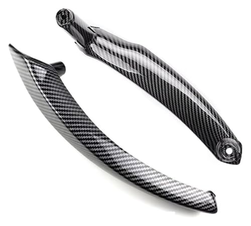 CAIZHICNC Kompatibel mit X5 Kompatibel mit X6 Kompatibel mit E71 Kompatibel mit E72 2008-2013 Auto Innentürverkleidungsgriff Ziehen Sie Handläufe Verkleidungsabckung ABS(2pcs Left) von CAIZHICNC