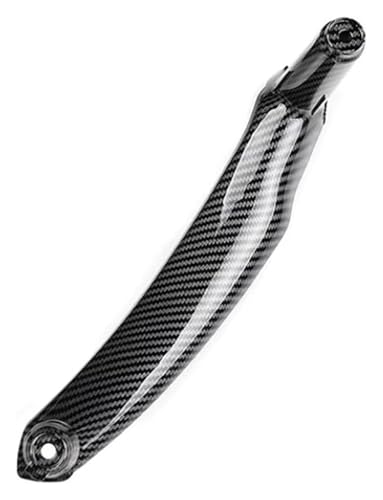 CAIZHICNC Kompatibel mit X5 Kompatibel mit X6 Kompatibel mit E72 2008-2013 Auto Innentürverkleidungsgriff Ziehen Sie Handläufe Verkleidungsabckung ABS Carbon Textur(Left Handle) von CAIZHICNC