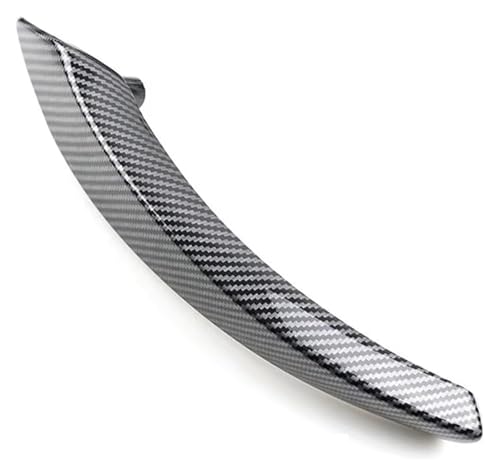 CAIZHICNC Kompatibel mit X5 Kompatibel mit X6 Kompatibel mit E72 2008-2013 Auto Innentürverkleidungsgriff Ziehen Sie Handläufe Verkleidungsabckung ABS Carbon Textur(Left Handle Cover) von CAIZHICNC