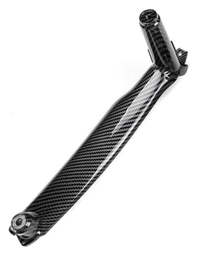 CAIZHICNC Kompatibel mit X5 Kompatibel mit X6 Kompatibel mit E72 2008-2013 Auto Innentürverkleidungsgriff Ziehen Sie Handläufe Verkleidungsabckung ABS Carbon Textur(Right Handle) von CAIZHICNC