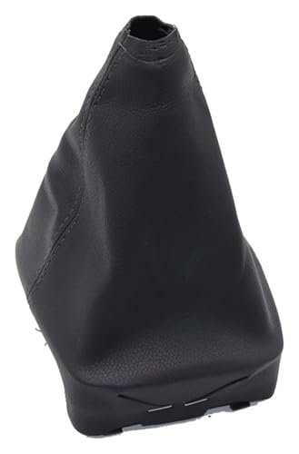CAIZHICNC Schaltknauf Kompatibel mit VW Kompatibel mit Polo 9N 9N2 2002-2009 5 Gang Lederschalthebel Mit Staubdichter Abdeckung Schaltknauf(Gear Boot) von CAIZHICNC