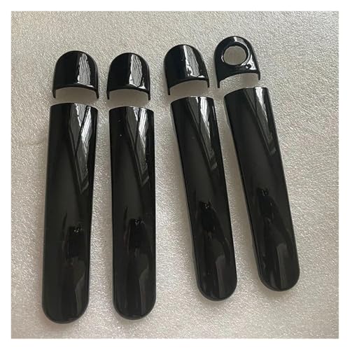 Kompatibel mit Golf V Kompatibel mit Kaninchen 1K 2004-2009 Auto Außentürgriff Abckung Trim Zubehör Glanz Schwarz Chrom(4DK1) von CAIZHICNC