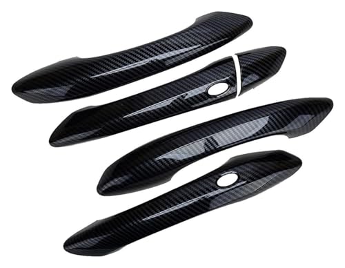 Kompatibel mit Hyundai Kompatibel mit Santa Kompatibel mit Cruz 2022 2023 Autoaußenseitentürgriffabckung Korative Aufkleber Ersatzteile von CAIZHICNC