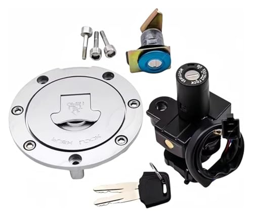 Motorrad Zündschalter Für CBR900RR 1992-1995 Für CBR919RR 1996-1999 Zündung Starter Schalter Lock Key Set Motorrad Zündschalter Tankdeckel von CAIZHICNC
