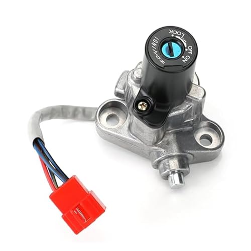 Motorrad Zündschalter Für Dragstar 250 2000-2017 Zündschalter Seite Cover Lock Helm Kleiderbügel Set Zündschalter Tankdeckel von CAIZHICNC