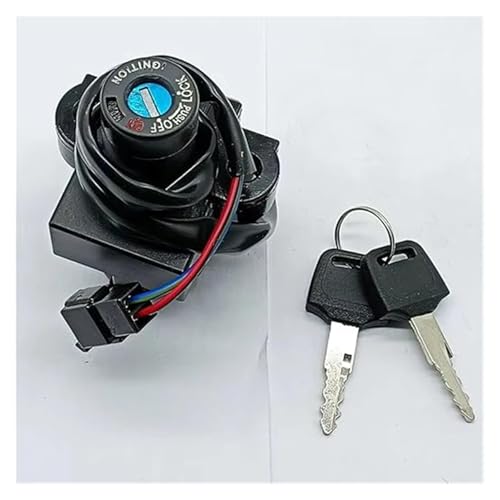 Motorrad Zündschalter Für XR650 Für XR650L 1993-2017 Motorrad Zündschloss Lock Kit 35100-MY6-671 Zündschalter Tankdeckel von CAIZHICNC