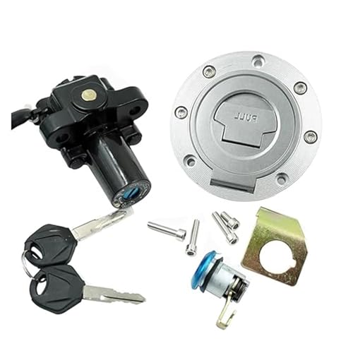 Motorrad Zündschalter Für YZF Für R6S 2004-2009 Für FZ6 2004-2010 Motorrad Zündschalter Tankdeckelschloss Kit Mit Schlüssel Zündschalter Tankdeckel von CAIZHICNC