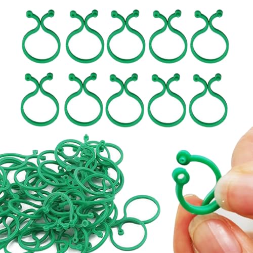 100 Prozent Pflanzenclips zum Klettern von Pflanzen 8-förmigen Plastik-Pflanzenklammern einfach zu verwenden wiederverwendbare praktische Unterstützungsfixierschnalle für Blumenorchideenrebe, Unterst 100 Prozent Pflanzenclips zum Klettern von Pflanzen 8-förmigen Plastik-Pflanzenklammern einfach zu verwenden wiederverwendbare praktische Unterstützungsfixierschnalle für Blumenorchideenrebe, Unterst von CAKEEYUM