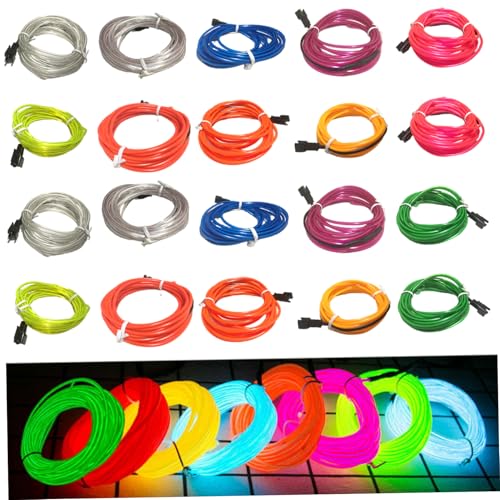 20pcs El Draht 3, 3 Fuß Nimmern von CAKEEYUM