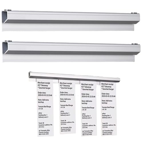 2PCS-Tickethalter für Restaurant 16 Zoll Aluminiumlegierung Ticketschien 2PCS-Tickethalter für Restaurant 16 Zoll Aluminiumlegierung Ticketschien von CAKEEYUM