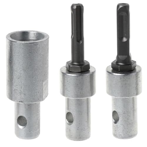 3pcs Metal Garden Auger Drill -Bitadapter zum Anschließen von 4/6 -Auger -Bohrern mit 1/2 Elektromüter Auswirkungen Treiber -Hammerbohrer -Pressadapter für Hand, Gartenbit, Dril 3pcs Metal Garden Auger Drill -Bitadapter zum Anschließen von 4/6 -Auger -Bohrern mit 1/2 Elektromüter Auswirkungen Treiber -Hammerbohrer -Pressadapter für Hand, Gartenbit, Dril von CAKEEYUM