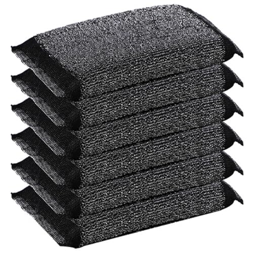 6pcs Edelstahlschwamm, nicht kratzensaugende Schaumstoffpeeling, Multi -Gebrauchsschüsselschwamm für Topfschale Waschen Sie die Hartfläche 6pcs Edelstahlschwamm, nicht kratzensaugende Schaumstoffpeeling, Multi -Gebrauchsschüsselschwamm für Topfschale Waschen Sie die Hartfläche von CAKEEYUM