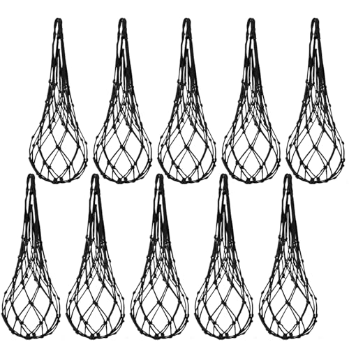 CAKEEYUM 10pcs Obst Hängematte 23, 6 Zoll Schwerlast Melon Hängematte hängen verdickte Wassermelonennetze Häkeln von CAKEEYUM