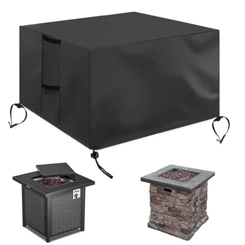 CAKEEYUM Feuerstelle Abdeckung wasserdichtes UV -Widerstand Oxford Stofffeuerstelle Rechteck mit Griff für Outdoor 39.4x22 x 25, 2 Zoll, schwarz, schwarz CAKEEYUM Feuerstelle Abdeckung wasserdichtes UV -Widerstand Oxford Stofffeuerstelle Rechteck mit Griff für Outdoor 39.4x22 x 25, 2 Zoll, schwarz, schwarz von CAKEEYUM