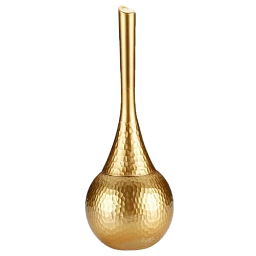 Goldene Toilettenbürste 15 Zoll Plastik Toilettenschüssel von CAKEEYUM