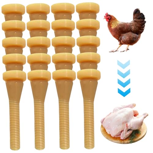 Kleine Gummiplucker-Finger 50 Stcs Geflügelpfluckt Finger für Hühnerdecke Truthahngänse 3, 3 Zoll Ersatz De-Feathanz-Werkzeug für kommerzielle Zuckergelb Gelb Kleine Gummiplucker-Finger 50 Stcs Geflügelpfluckt Finger für Hühnerdecke Truthahngänse 3, 3 Zoll Ersatz De-Feathanz-Werkzeug für kommerzielle Zuckergelb Gelb von CAKEEYUM