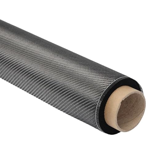 Kohlenstofffaser 3, 3x6.6 Fuß wärmeresistente 3K-Twill-Gewebe-Kohlefaser-Wrap für die strukturelle Verstärkung auf Betonwänden Keller Boote Auto 0, 3 mm Dicke Wrap C Kohlenstofffaser 3, 3x6.6 Fuß wärmeresistente 3K-Twill-Gewebe-Kohlefaser-Wrap für die strukturelle Verstärkung auf Betonwänden Keller Boote Auto 0, 3 mm Dicke Wrap C von CAKEEYUM