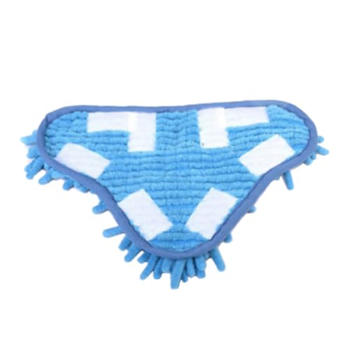 CAKEEYUM Mop Ersatztuch dreieckular Dampfreinigungskissen Dampf Mop -Abdeckung Korallenmikrofaser -Tuchabdeckung Pads Reiniger Dampf Zubehör Bluesteam -Pads Bodenreiniger - Mikrofaser - -Kissen von CAKEEYUM